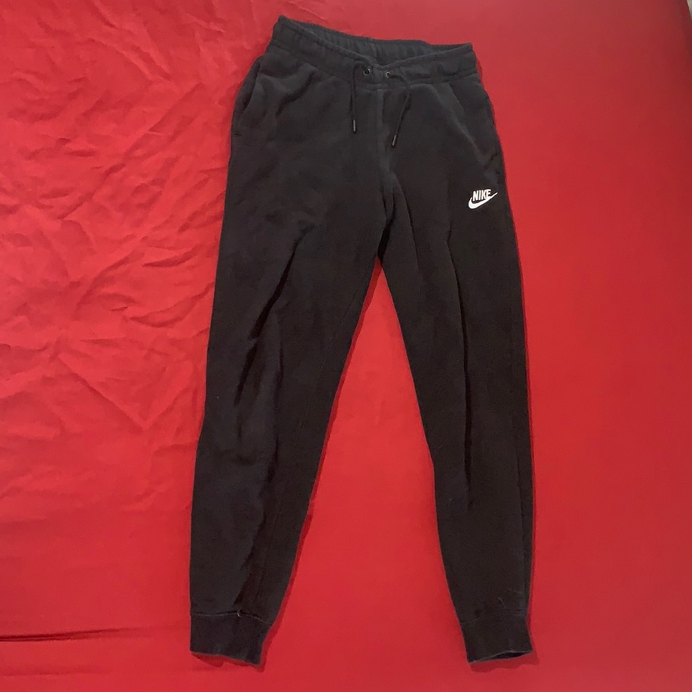 Nike black joggers